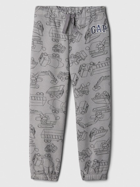 GAP Baby pantaloni de trening cu logo GAP