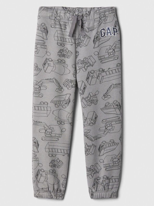 GAP Baby pantaloni de trening cu logo GAP