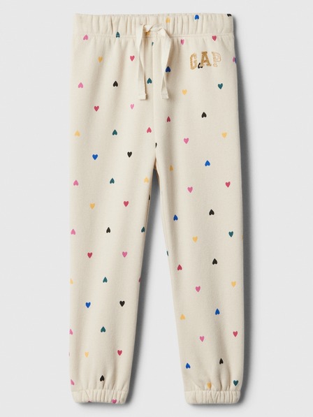 GAP Baby pantaloni de trening cu logo GAP