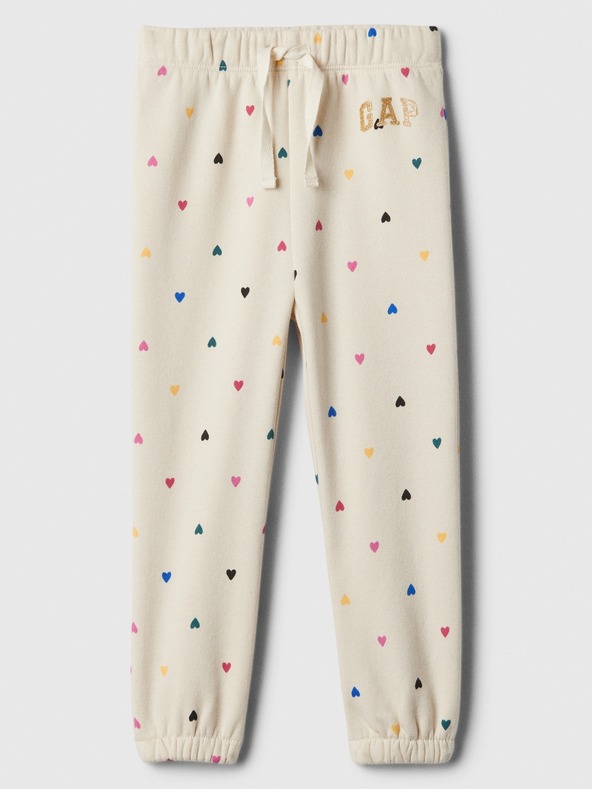 GAP Baby pantaloni de trening cu logo GAP