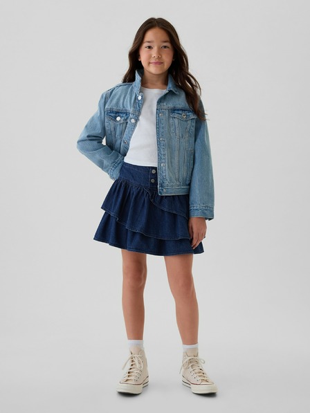 GAP Fustă din denim pentru copii GAP