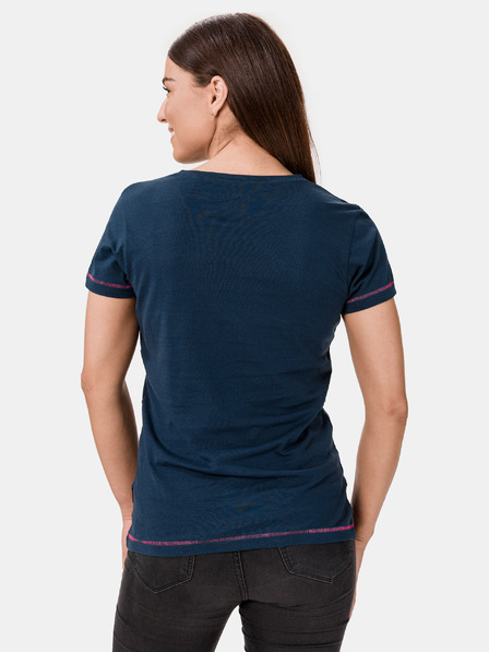 Sam 73 Tricou albastru închis pentru femei SAM 73 Cerina