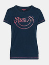 Sam 73 Tricou albastru închis pentru femei SAM 73 Cerina