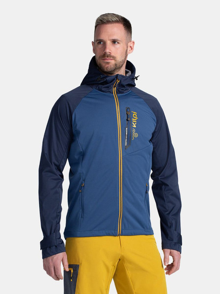 Kilpi Jachetă softshell ușoară albastru închis pentru bărbați Kilpi BELTRA-M