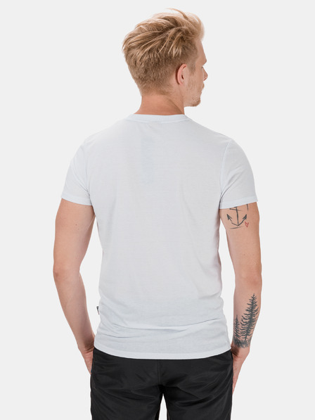 Sam 73 Tricou imprimat alb pentru bărbați SAM 73 Liam
