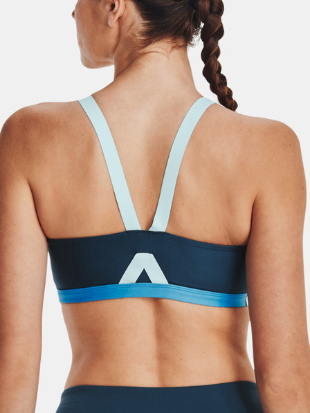 Under Armour Sutien damă Under Armour UA Infinity Mid High Neck Shine