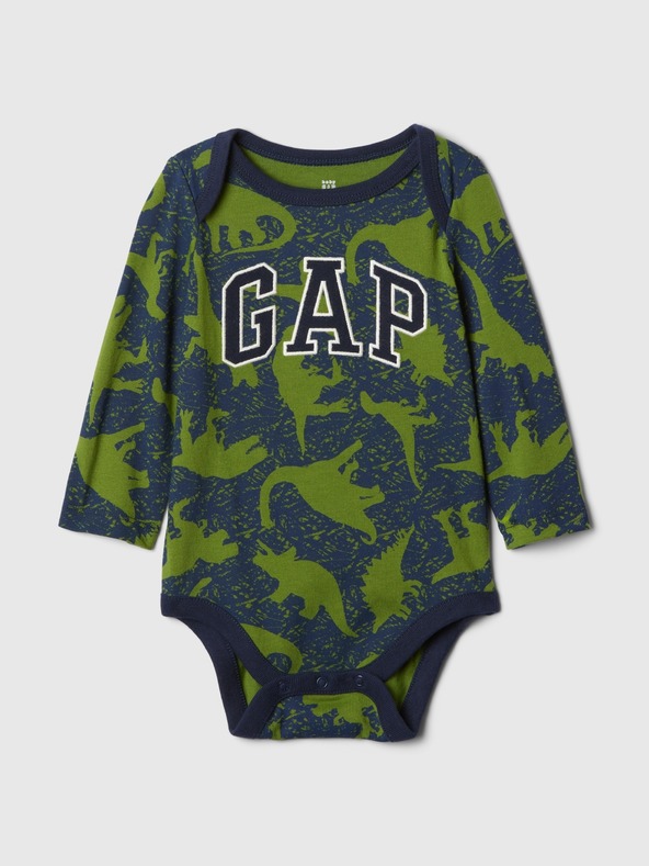GAP Baby body din bumbac cu logo GAP