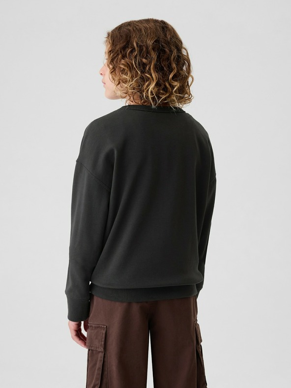 GAP Hanorac pentru copii cu logo și fleece GAP