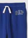 GAP Pantaloni de trening fleece logo army pentru copii GAP