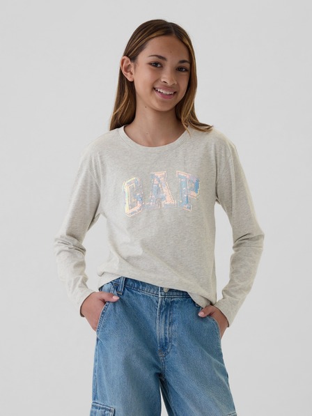 GAP Tricou cu logo pentru copii GAP
