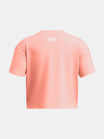 Under Armour Tricou pentru fete Under Armour UA CROP SPORTSTYLE LOGO SS