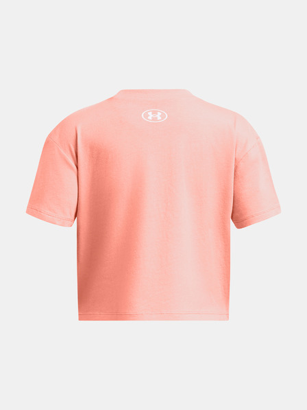 Under Armour Tricou pentru fete Under Armour UA CROP SPORTSTYLE LOGO SS
