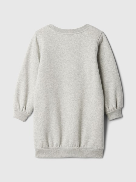 GAP Rochie copii cu glugă și logo GAP