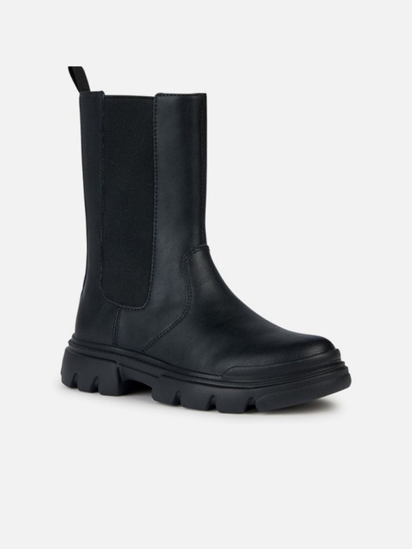 Geox Negru Fete Ghete de gleznă Geox Junette