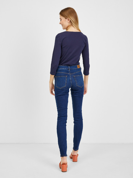 Orsay Blugi skinny fit albastru închis pentru femei ORSAY