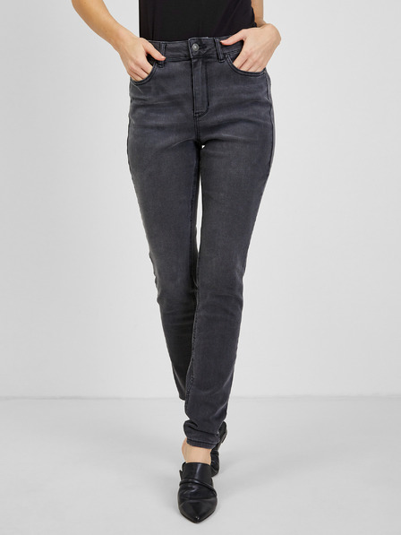 Orsay Blugi skinny de damă gri închis ORSAY