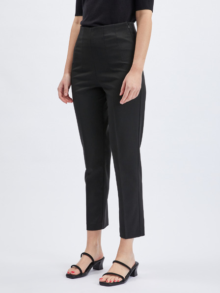 Orsay Pantaloni trei sferturi negru de damă ORSAY