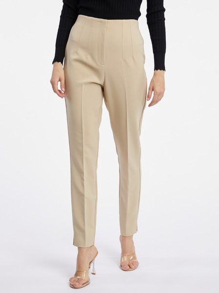 Orsay Pantaloni pentru femei bej ORSAY