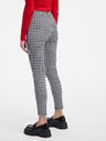 Orsay Pantaloni de damă cu model alb și negru ORSAY
