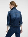 Orsay Jachetă din denim albastru închis pentru femei ORSAY