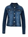 Orsay Jachetă din denim albastru închis pentru femei ORSAY