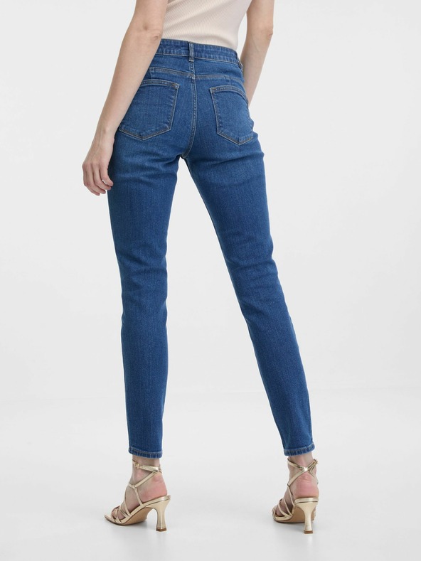 Orsay Blugi skinny albastru pentru femei ORSAY