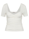 Orsay Tricou crem cu mânecă scurtă pentru femei ORSAY