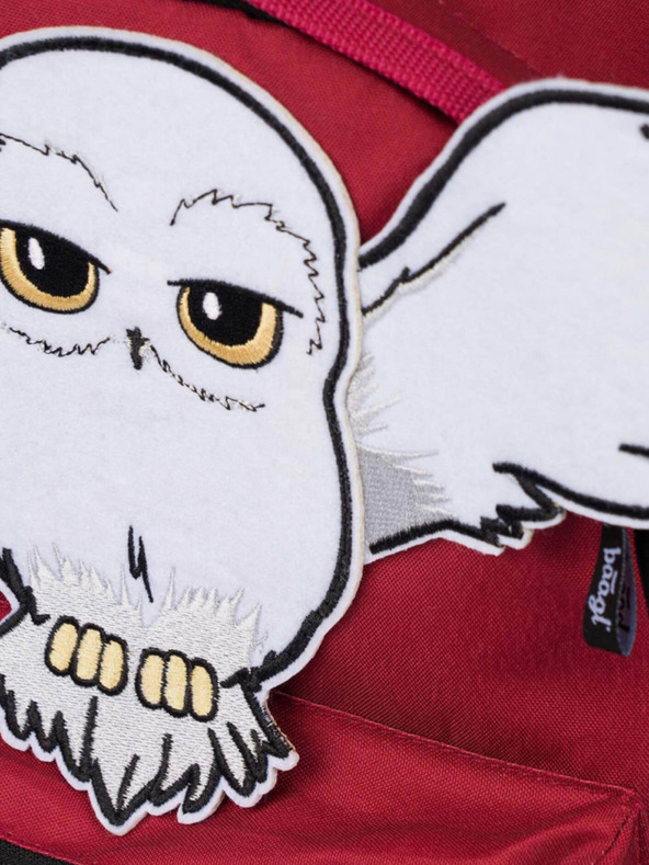 BAAGL  Rucsac roșu pentru preșcolari Baagl Harry Potter Hedwig