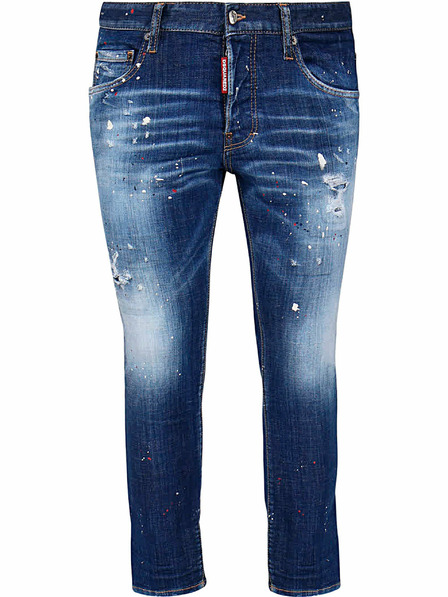 DSQUARED2 Blugi skinny albaștri pentru bărbați DSQUARED2