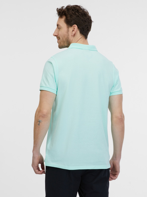 Sam 73 Tricou polo turcoaz pentru bărbați SAM 73 Julian
