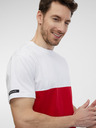Sam 73 Tricou alb și roșu pentru bărbați SAM 73 Norman