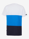 Sam 73 Tricou alb și albastru pentru bărbați SAM 73 Norman