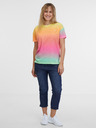 Sam 73 Tricou de damă galben și roz SAM 73 Marisa