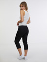 Sam 73 Blugi negri trei sferturi slim fit pentru femei SAM 73 Amara