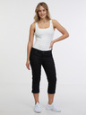 Sam 73 Blugi negri trei sferturi slim fit pentru femei SAM 73 Amara