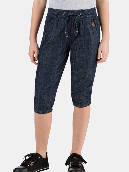 Sam 73 Pantaloni 3/4 pentru fete albastru închis SAM 73