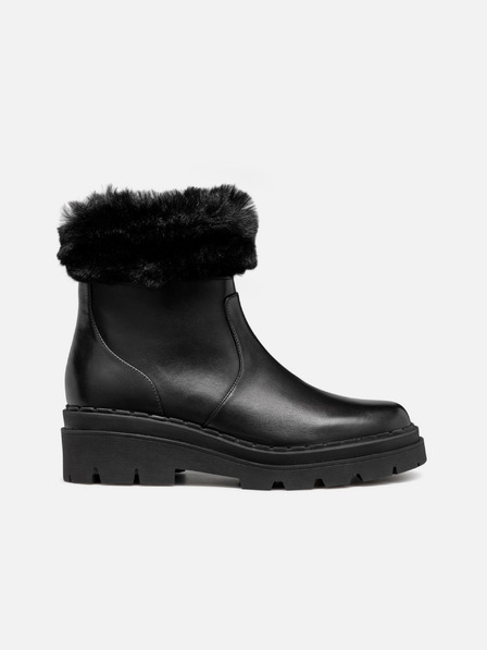 Geox Negru Cizme de gleznă Geox Felleny pentru femei