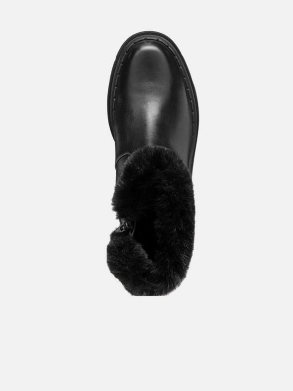 Geox Negru Cizme de gleznă Geox Felleny pentru femei