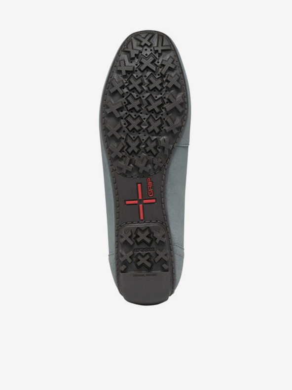 Geox Mocasini verde deschis pentru femei Geox Kosmopolis + Grip