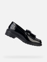 Geox Mocasini negri pentru femei Geox Walk pleasure