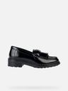Geox Mocasini negri pentru femei Geox Walk pleasure