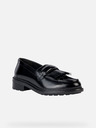 Geox Mocasini negri pentru femei Geox Walk pleasure