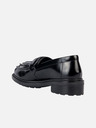 Geox Mocasini negri pentru femei Geox Walk pleasure