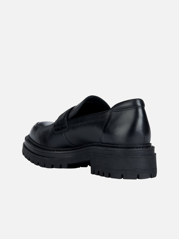 Geox Mocasini negri pentru femei Geox Iridea