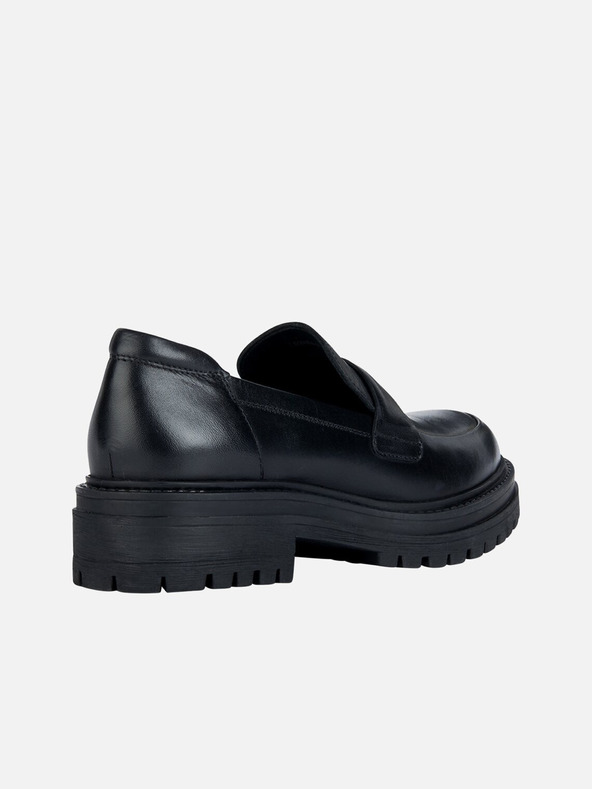 Geox Mocasini negri pentru femei Geox Iridea