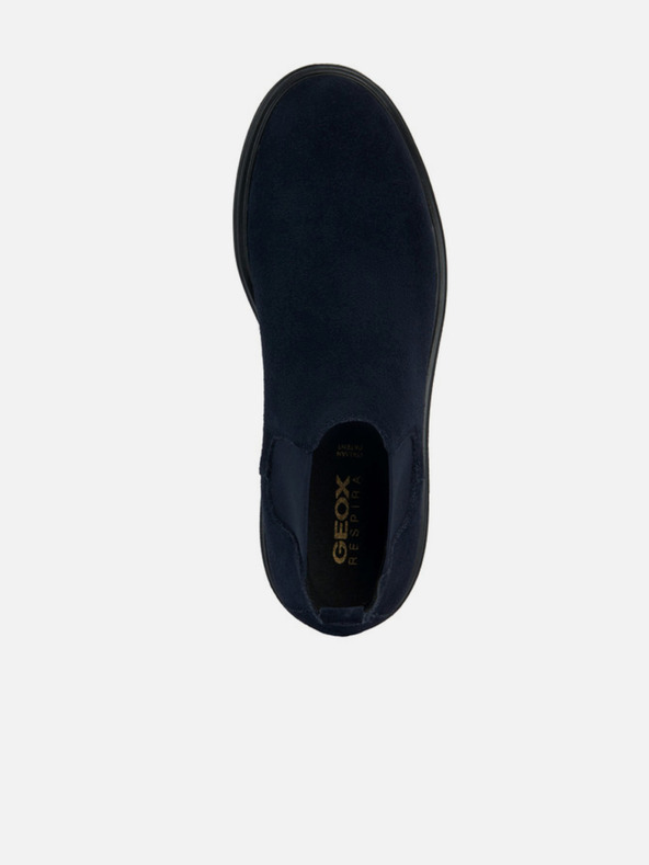 Geox Cizme de gleznă Geox Ottavio pentru bărbați, albastru închis