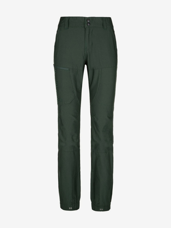 Kilpi Pantaloni de exterior pentru femei verde închis Kilpi JASPER
