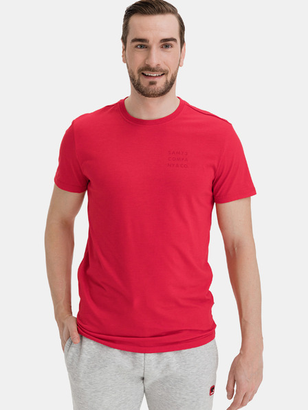 Sam 73 Tricou roșu pentru bărbați SAM 73