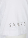 Sam 73 Tricou alb pentru bărbați SAM 73 Blane