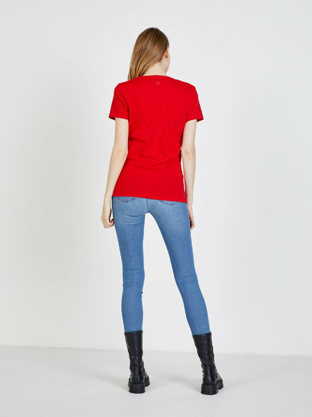 Sam 73 Tricou de damă roșu SAM 73 Una